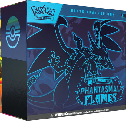 Pokemon: Phantasmal Flames Elite Trainer Box *Expected Release Date 11-14-2025