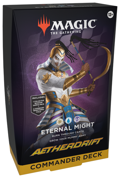 Magic the Gathering: Aetherdrift Commander Deck (Eternal Might)