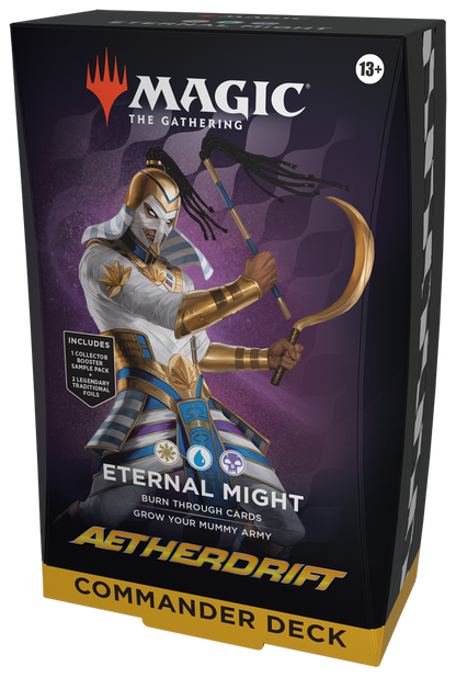 Magic the Gathering: Aetherdrift Commander Deck (Eternal Might)