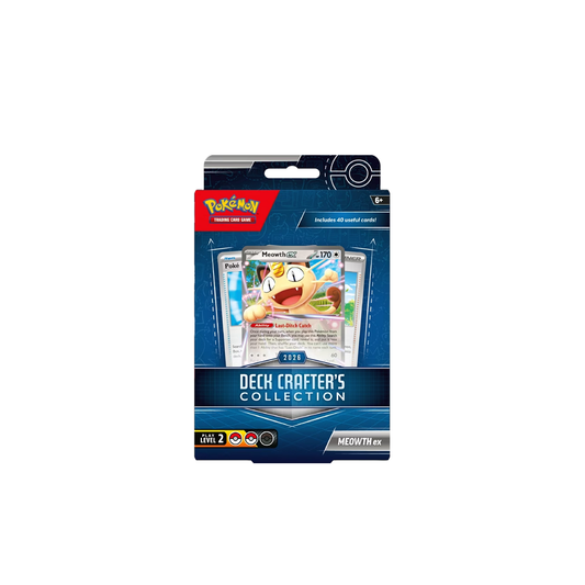 Pokemon: Deck Crafter's Collection - Meowth ex *Expected Release Date 10-23-2026*