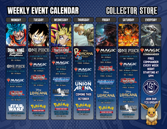 Events | Collector Store LLC