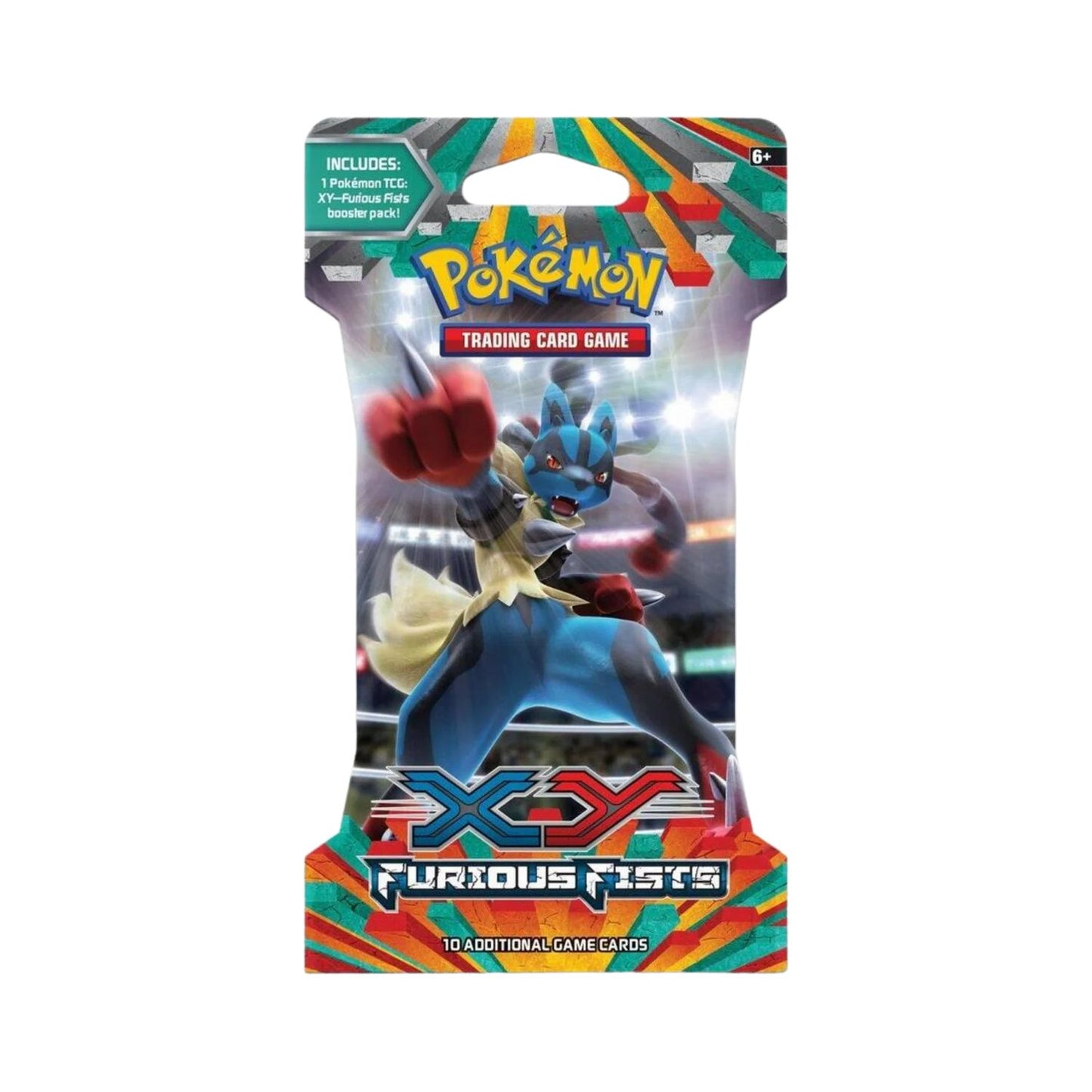 Pokemon: XY Furious Fists Sleeved Booster Pack [Lucario Art]