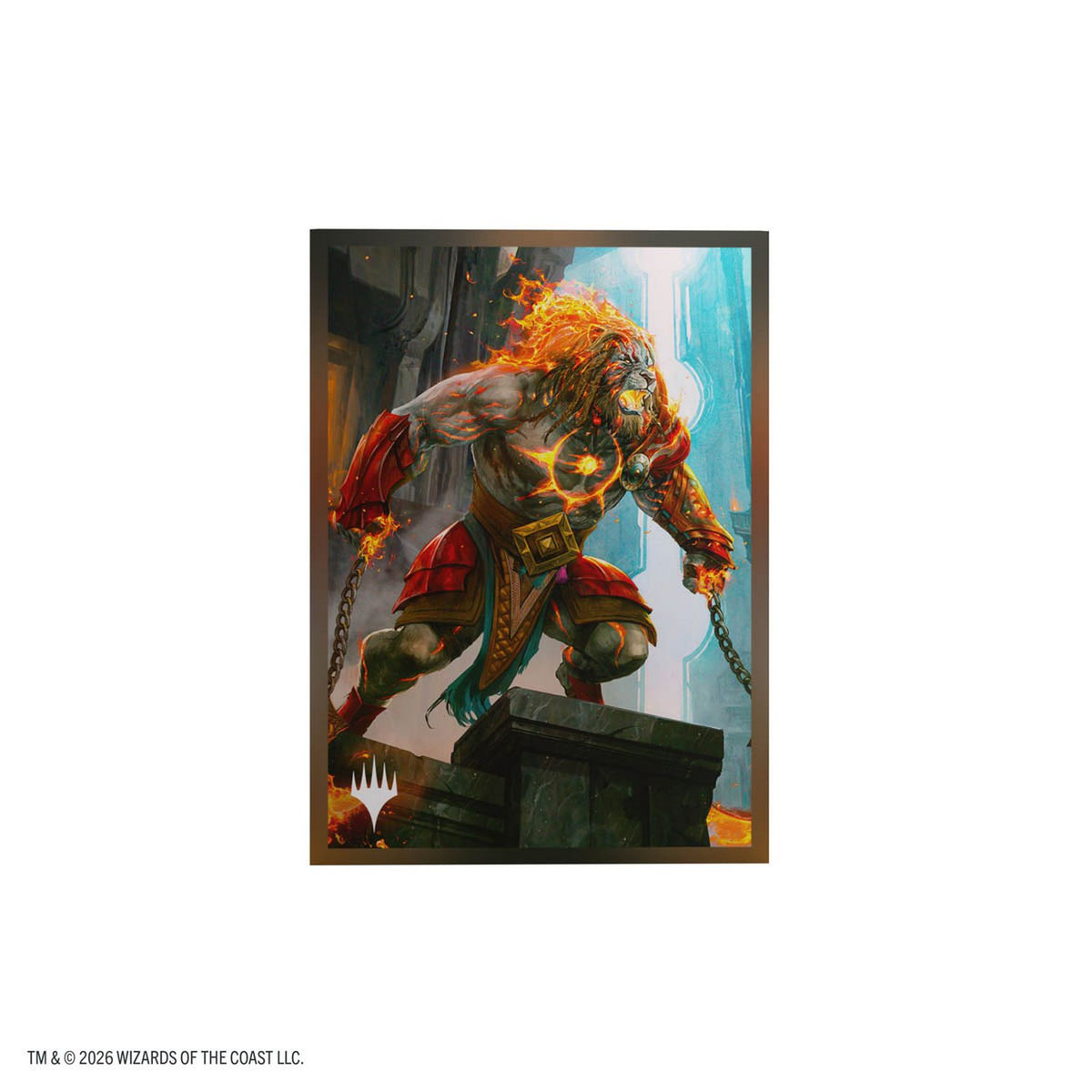 Gamegenic: Magic the Gathering Reality Fracture Premium Art Sleeves (Ajani Unrelenting)