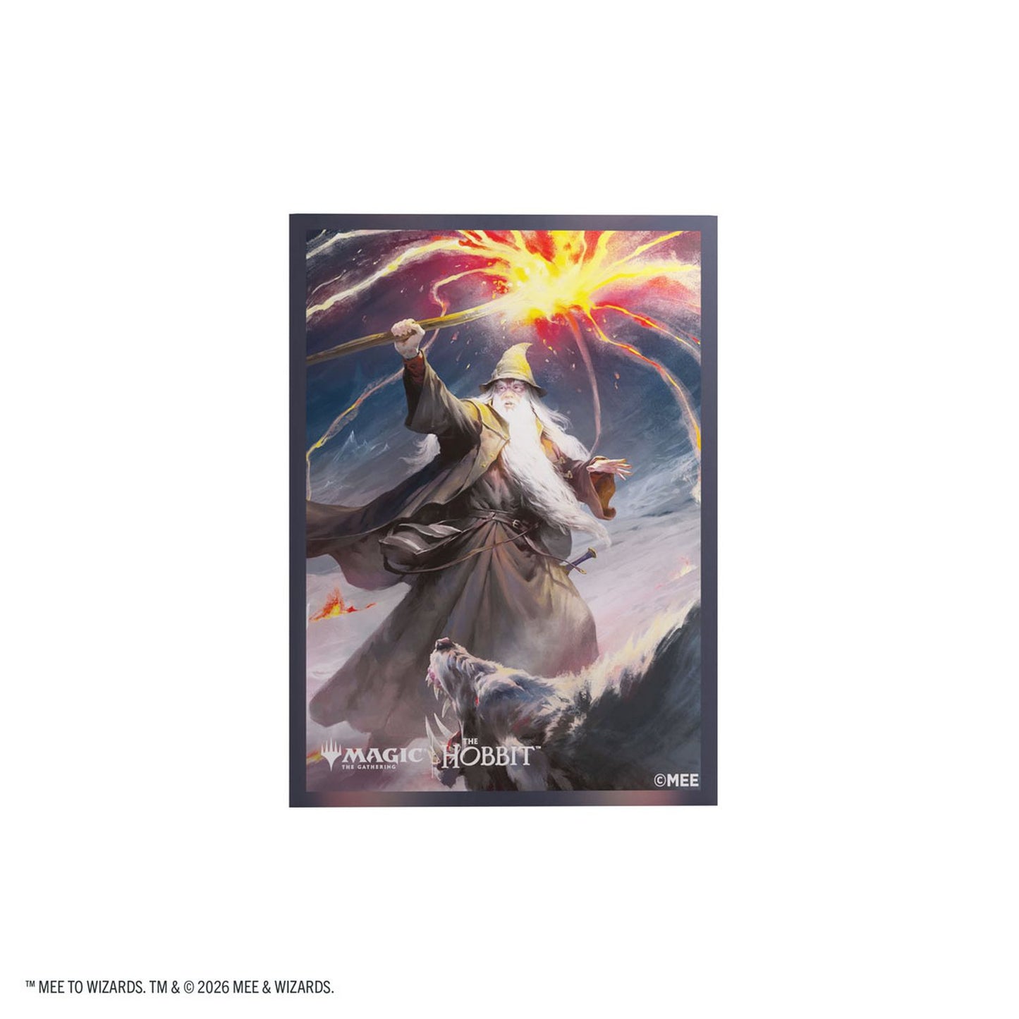 Gamegenic: Magic: The Gathering | The Hobbit Premium Art Sleeves (Gandalf, Shadow's Foe) *Releases 08-14-2026*