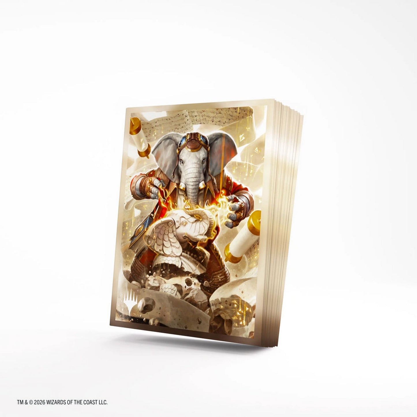 Gamegenic: Magic the Gathering Secrets of Strixhaven Premium Art Sleeves (Quintorius, History Chaser)