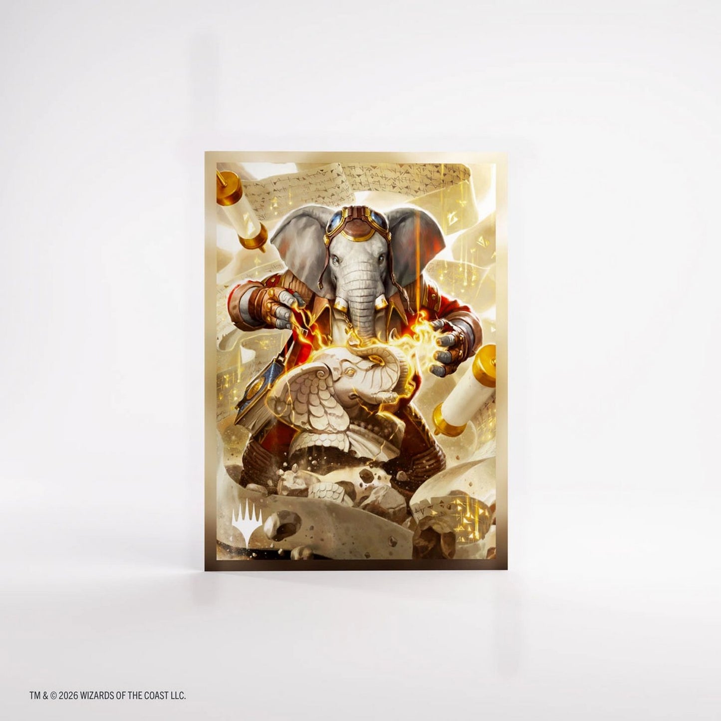 Gamegenic: Magic the Gathering Secrets of Strixhaven Premium Art Sleeves (Quintorius, History Chaser)