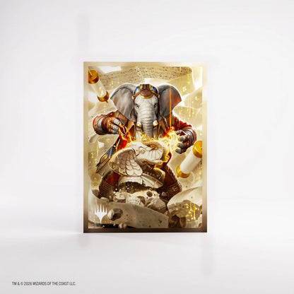 Gamegenic: Magic the Gathering Secrets of Strixhaven Premium Art Sleeves (Quintorius, History Chaser)