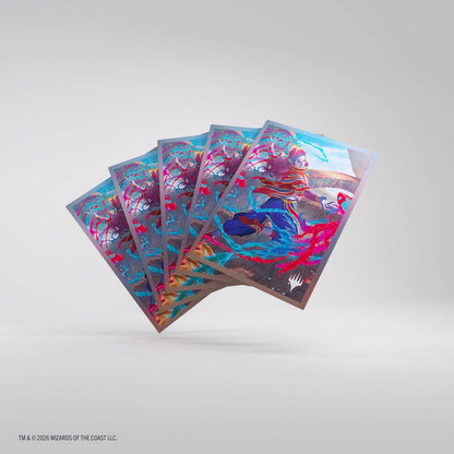 Gamegenic: Magic the Gathering Secrets of Strixhaven Premium Art Sleeves (Rootha, Mastering the Moment)
