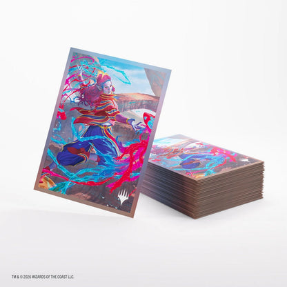 Gamegenic: Magic the Gathering Secrets of Strixhaven Premium Art Sleeves (Rootha, Mastering the Moment)