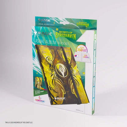 Gamegenic: Magic the Gathering Secrets of Strixhaven Casual Album 18-Pocket (Silverquill)