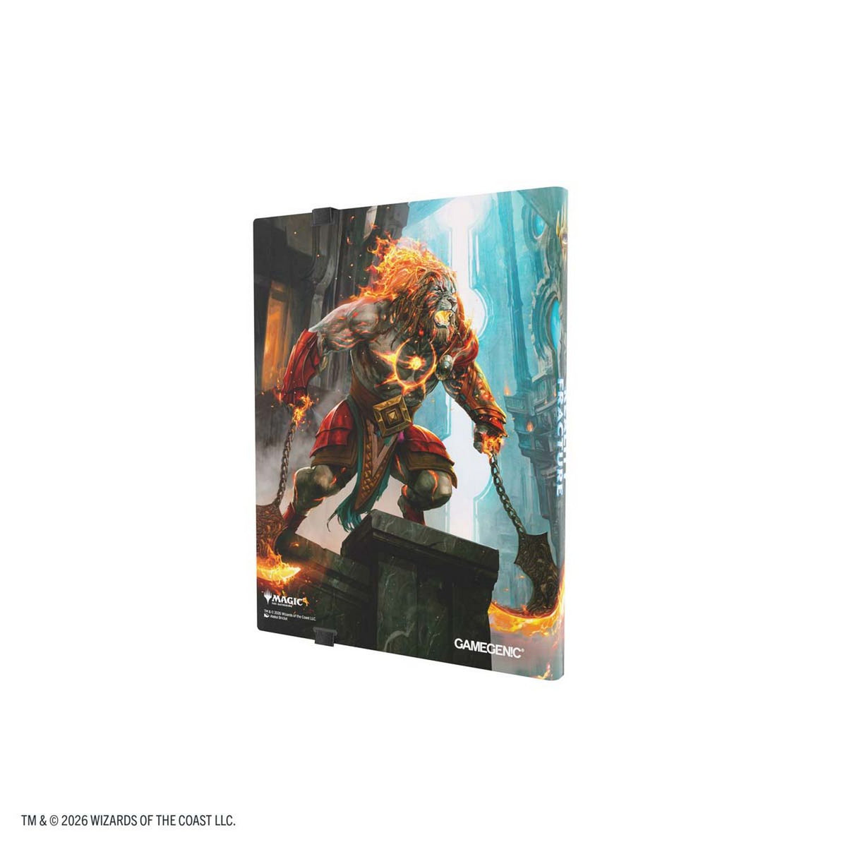 Gamegenic: Magic the Gathering Reality Fracture Casual Album 18-Pocket (Ajani Unrelenting / Ajani Resolute)