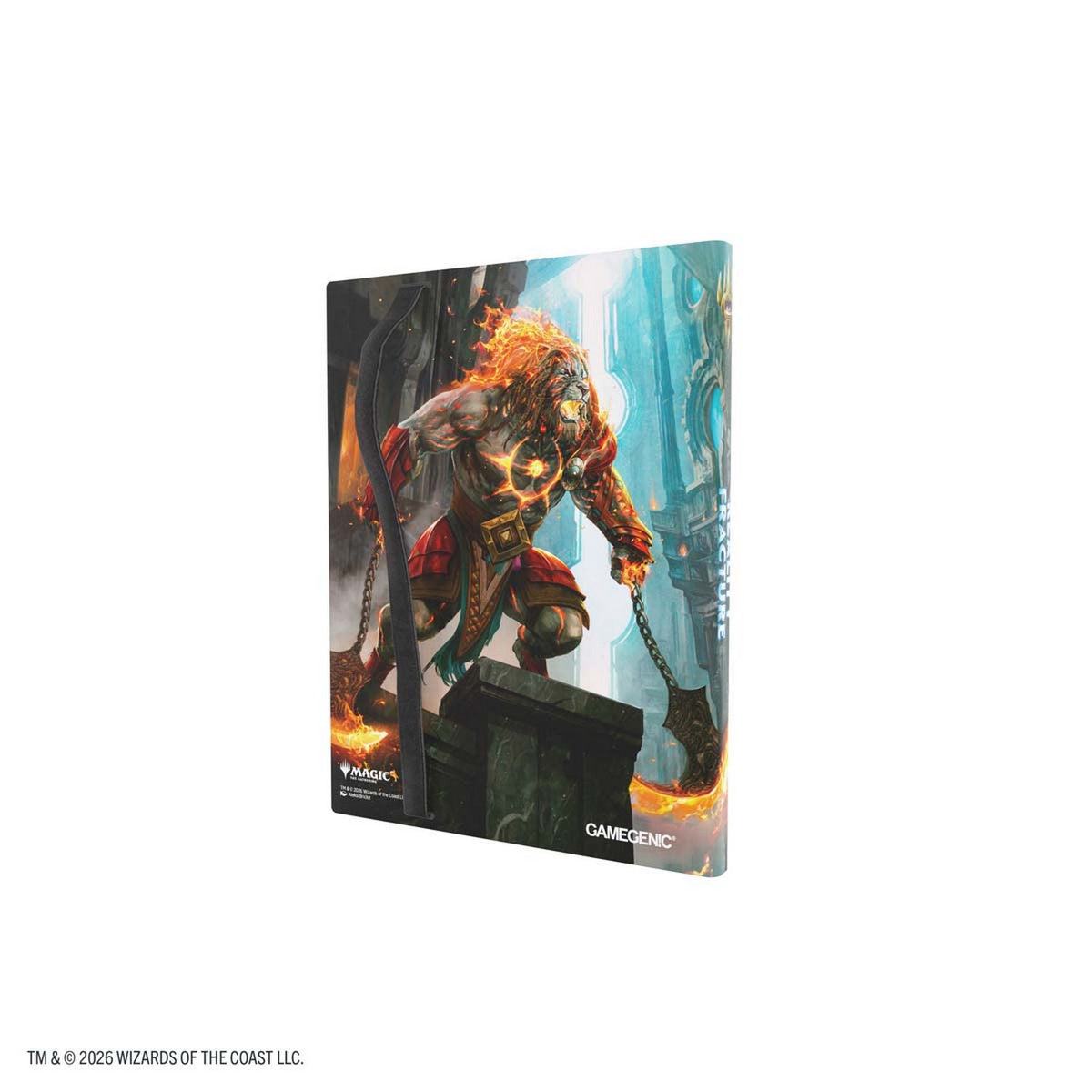 Gamegenic: Magic the Gathering Reality Fracture Casual Album 18-Pocket (Ajani Unrelenting / Ajani Resolute)