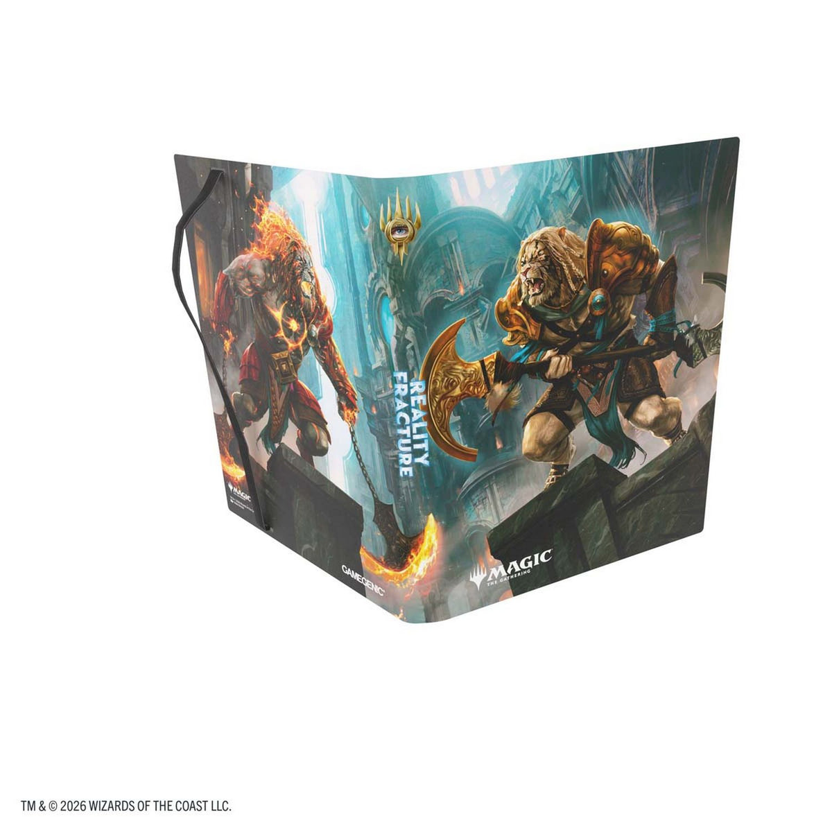 Gamegenic: Magic the Gathering Reality Fracture Casual Album 18-Pocket (Ajani Unrelenting / Ajani Resolute)
