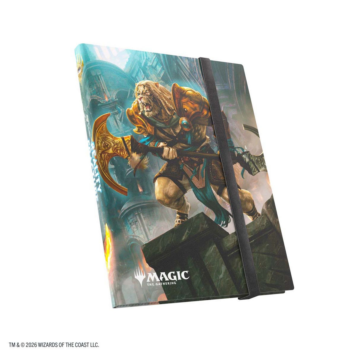 Gamegenic: Magic the Gathering Reality Fracture Casual Album 18-Pocket (Ajani Unrelenting / Ajani Resolute)