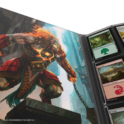 Gamegenic: Magic the Gathering Reality Fracture Casual Album 18-Pocket (Ajani Unrelenting / Ajani Resolute)