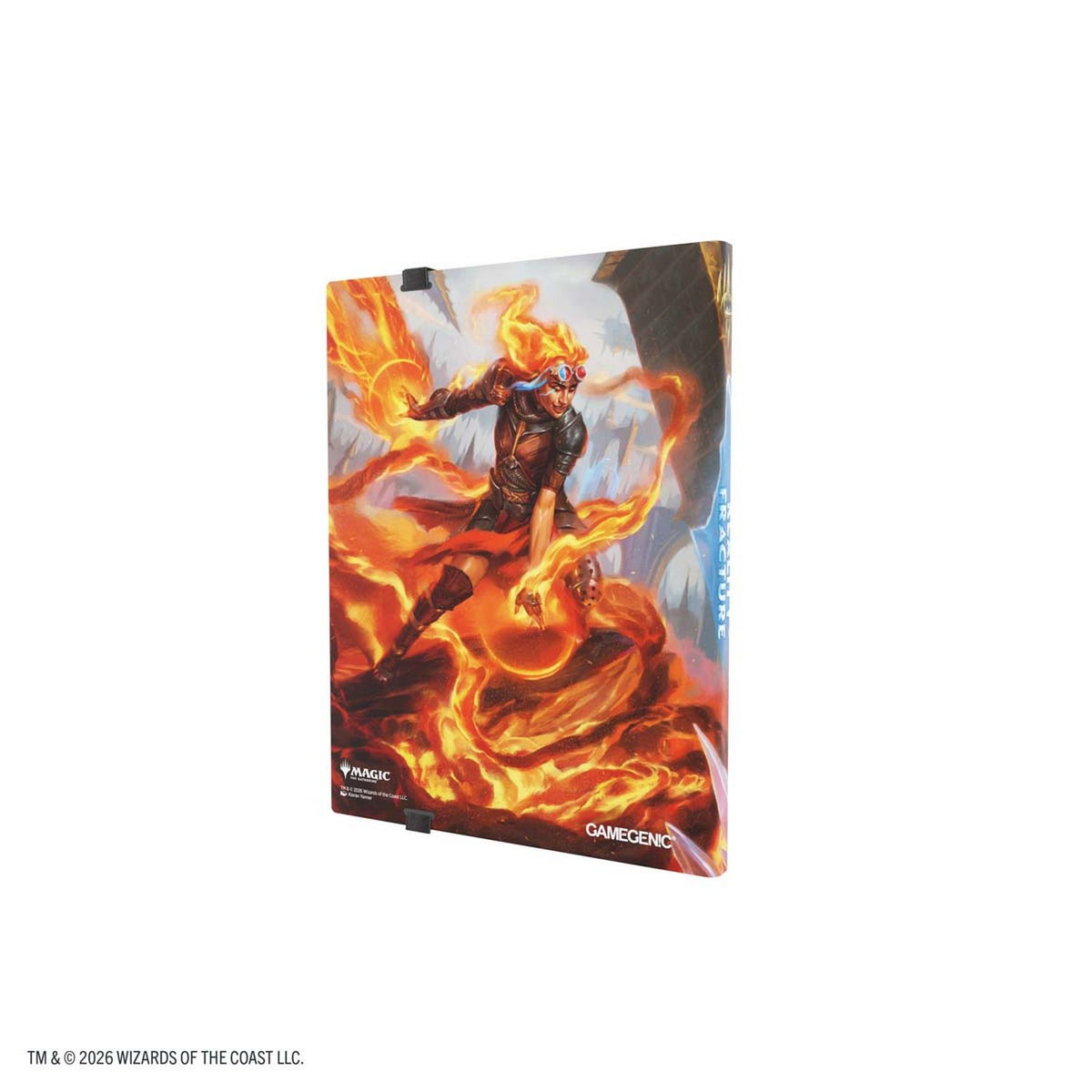 Gamegenic: Magic the Gathering Reality Fracture Casual Album 18-Pocket (Chandra, Chill of Compliance / Chandra, Torch of Defiance)