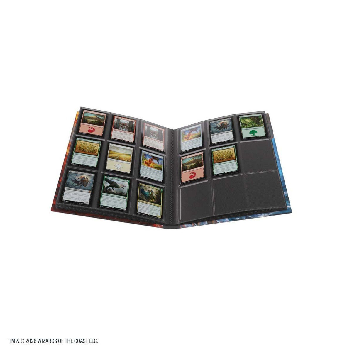 Gamegenic: Magic the Gathering Reality Fracture Casual Album 18-Pocket (Chandra, Chill of Compliance / Chandra, Torch of Defiance)