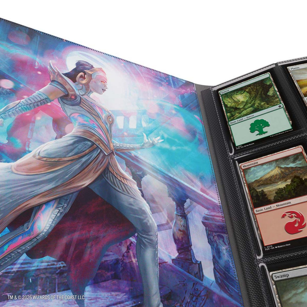 Gamegenic: Magic the Gathering Reality Fracture Casual Album 18-Pocket (Liliana the Faultless / Liliana the Repentent)