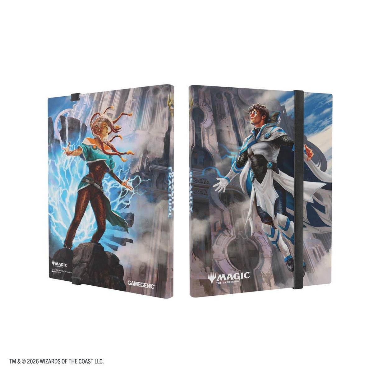 Gamegenic: Magic the Gathering Reality Fracture Casual Album 18-Pocket (Tam, the Possibility / Jace, Reality Sculptor)