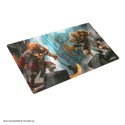 Gamegenic: Magic the Gathering Reality Fracture Shiny Playmat (Ajani Unrelenting / Ajani Resolute)