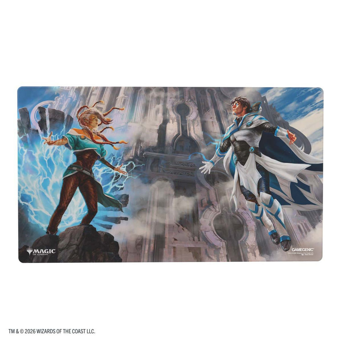 Gamegenic: Magic the Gathering Reality Fracture Shiny Playmat (Tam, the Possibility / Jace, Reality Sculptor)