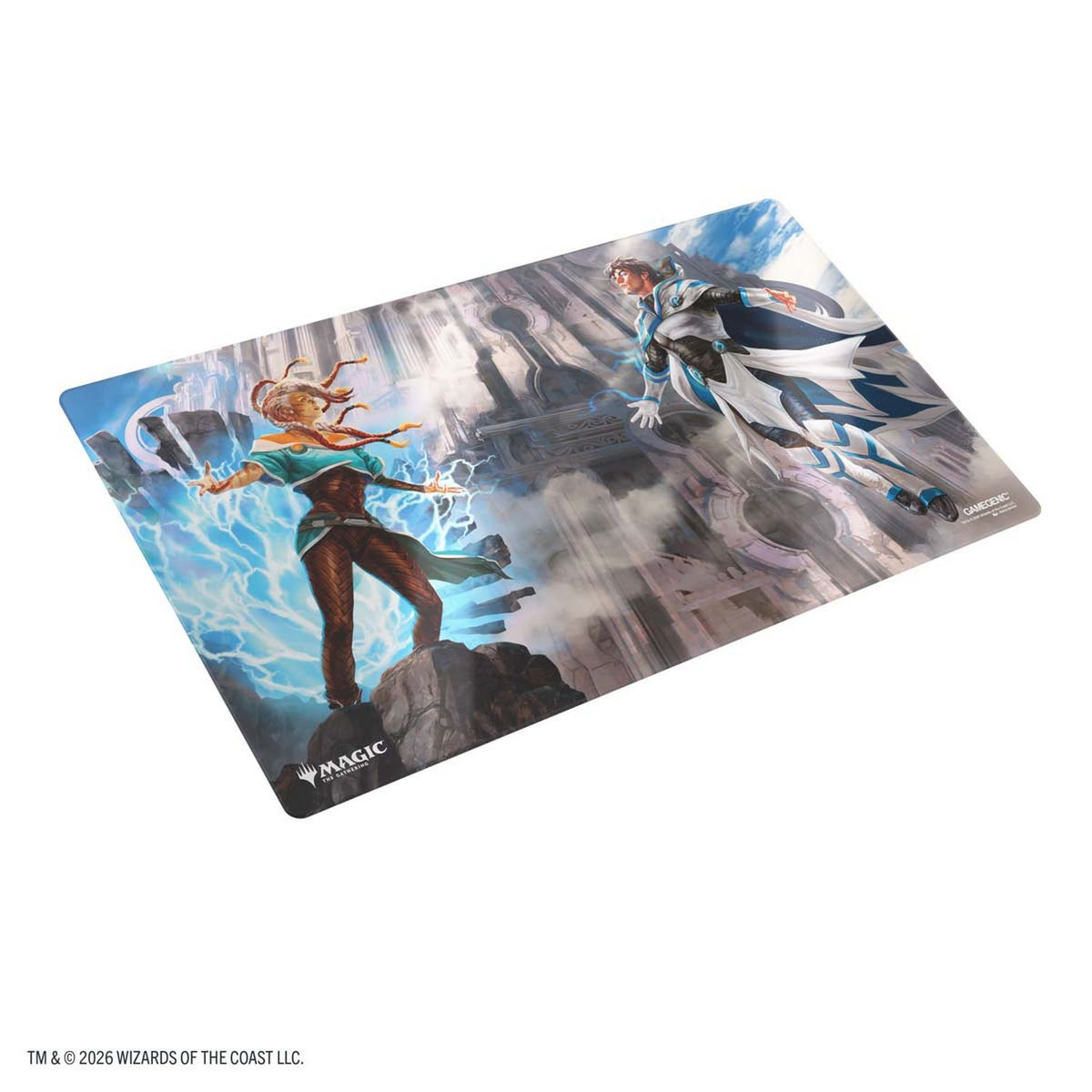 Gamegenic: Magic the Gathering Reality Fracture Shiny Playmat (Tam, the Possibility / Jace, Reality Sculptor)