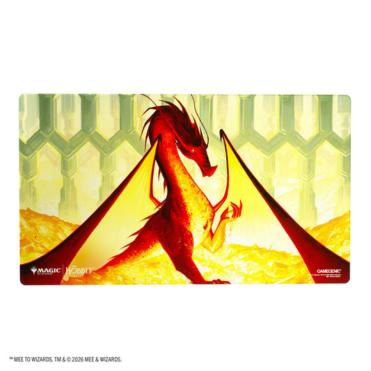 Gamegenic: Magic: The Gathering | The Hobbit Shiny Playmat (Smaug the Golden) *Releases 08-14-2026*