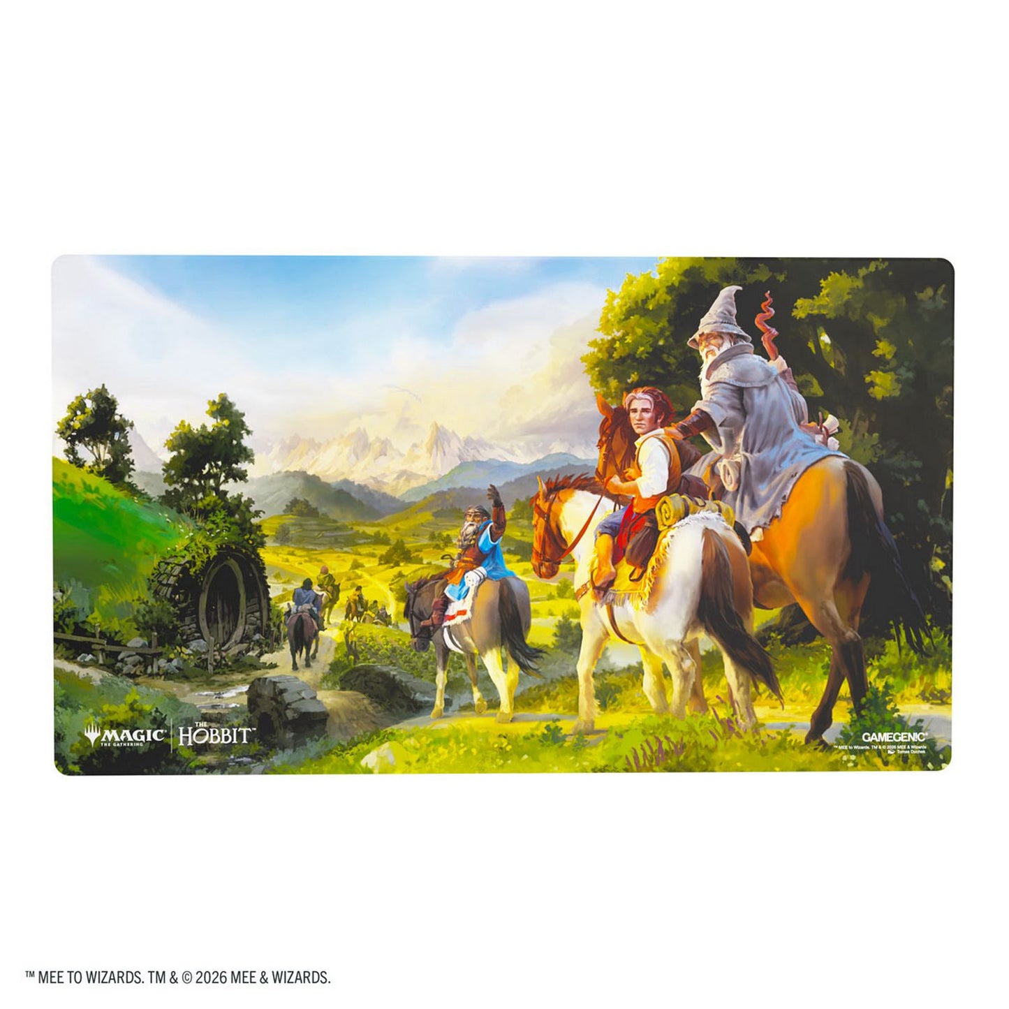 Gamegenic: Magic: The Gathering | The Hobbit Prime Playmat (Leaving Hobbiton) *Releases 08-14-2026*