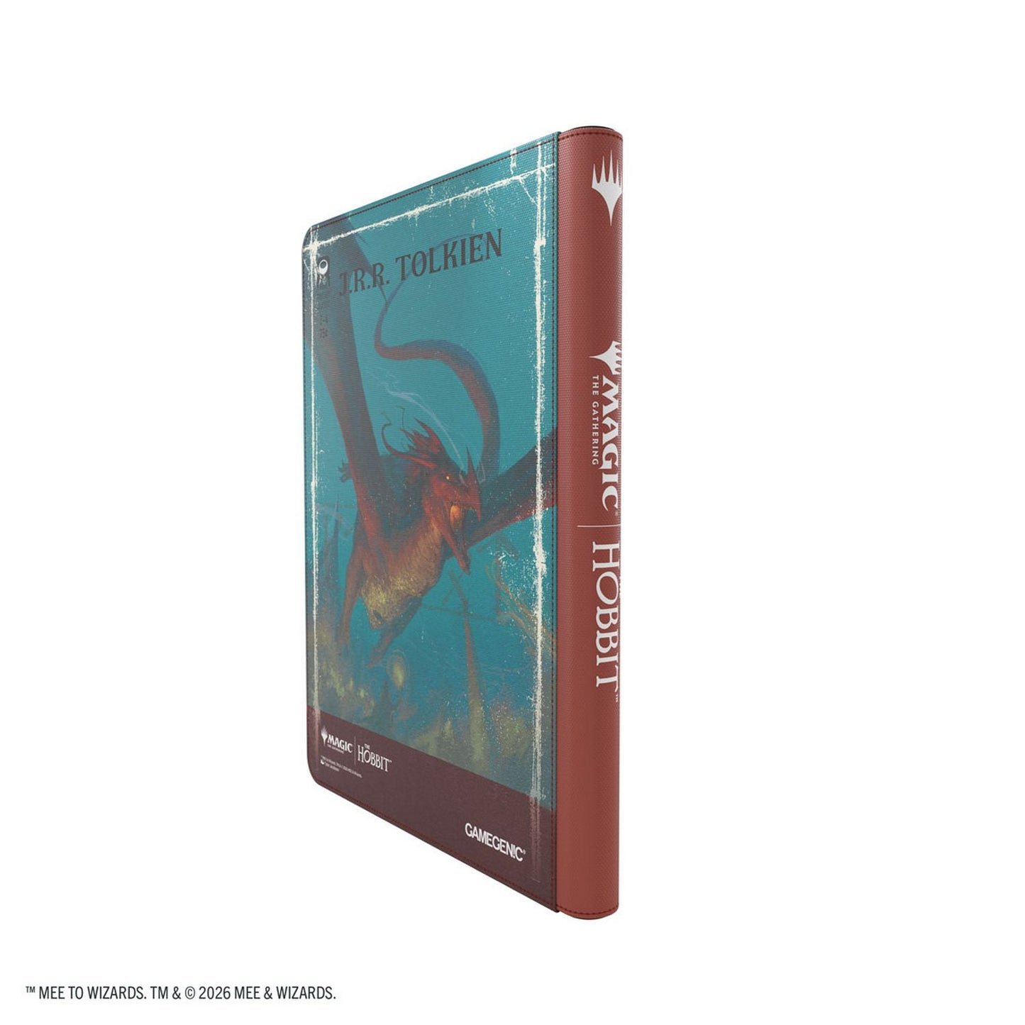 Gamegenic: Magic: The Gathering | The Hobbit Zip-Up Album 18-Pocket (The Arkenstone/Smaug, Worm of Dread) *Releases 08-14-2026*