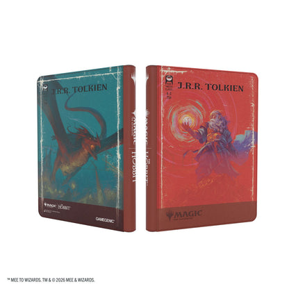Gamegenic: Magic: The Gathering | The Hobbit Zip-Up Album 18-Pocket (The Arkenstone/Smaug, Worm of Dread) *Releases 08-14-2026*