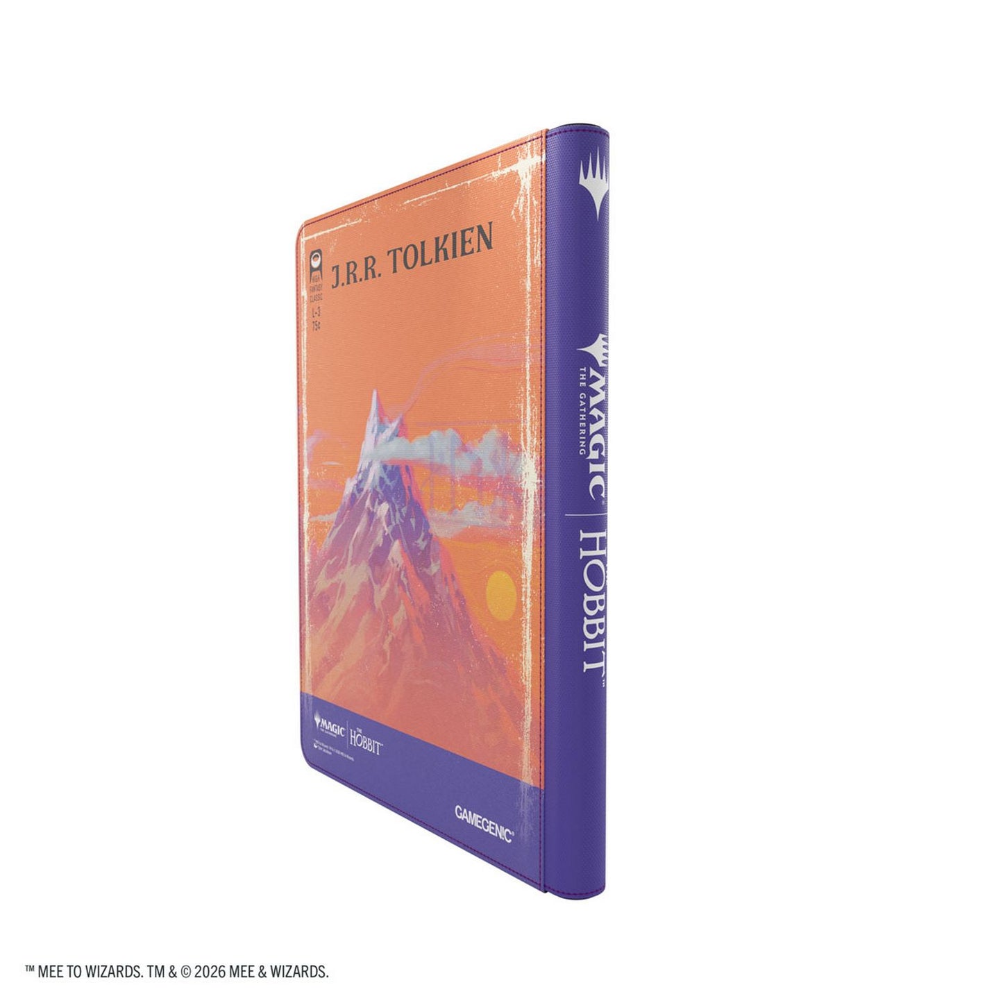 Gamegenic: Magic: The Gathering | The Hobbit Zip-Up Album 18-Pocket (Gollum, Riddle Master/The Lonely Mountain) *Releases 08-14-2026*