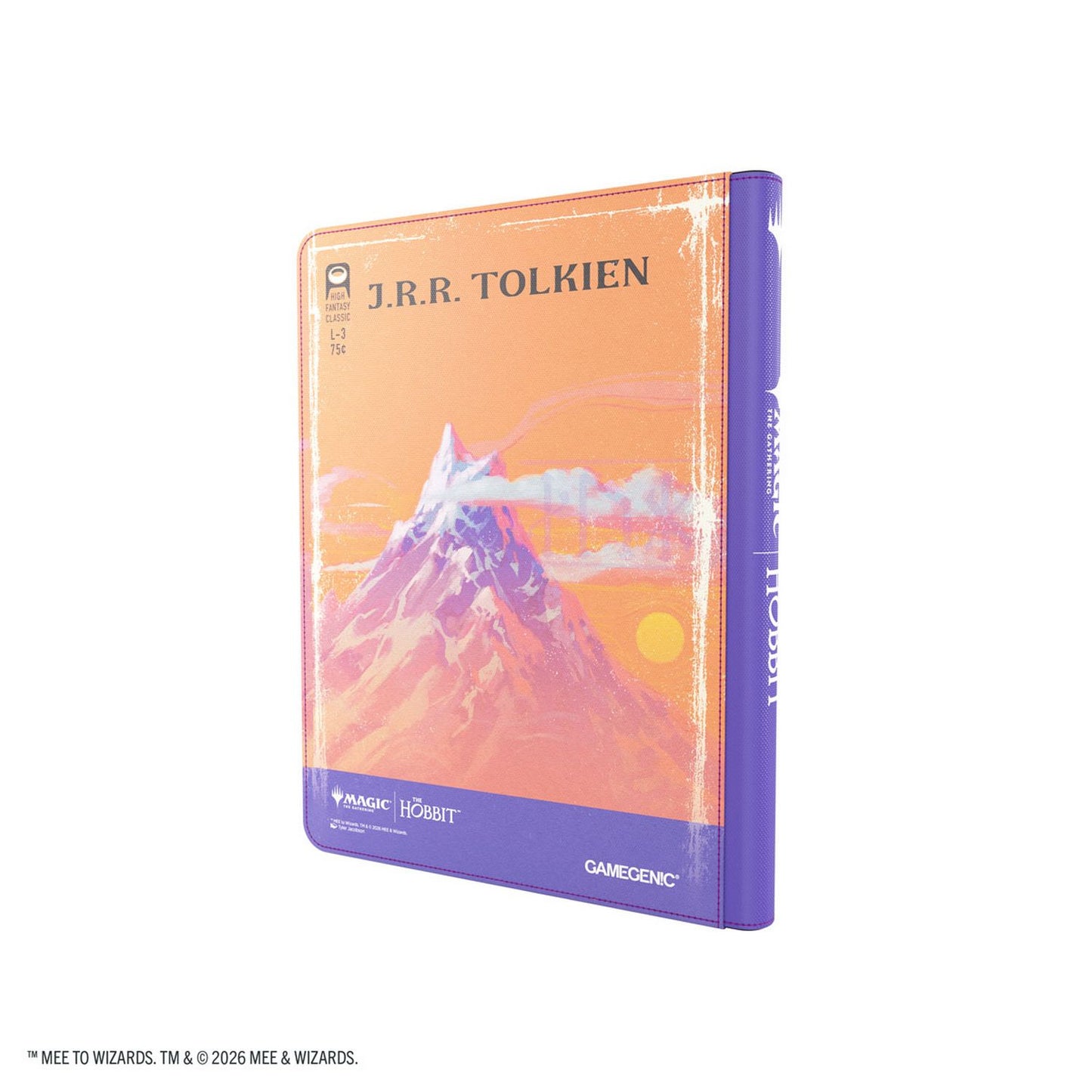 Gamegenic: Magic: The Gathering | The Hobbit Zip-Up Album 18-Pocket (Gollum, Riddle Master/The Lonely Mountain) *Releases 08-14-2026*