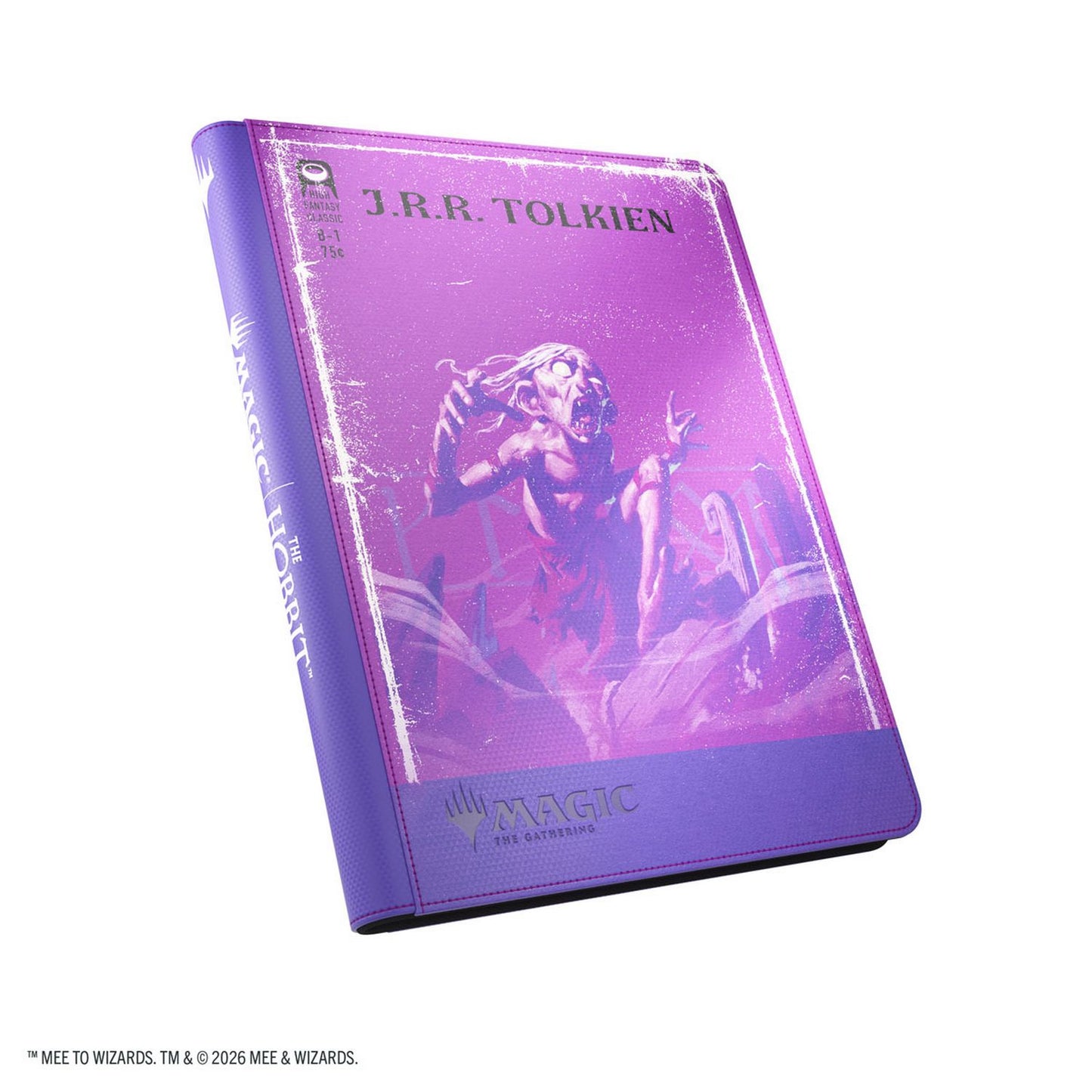 Gamegenic: Magic: The Gathering | The Hobbit Zip-Up Album 18-Pocket (Gollum, Riddle Master/The Lonely Mountain) *Releases 08-14-2026*