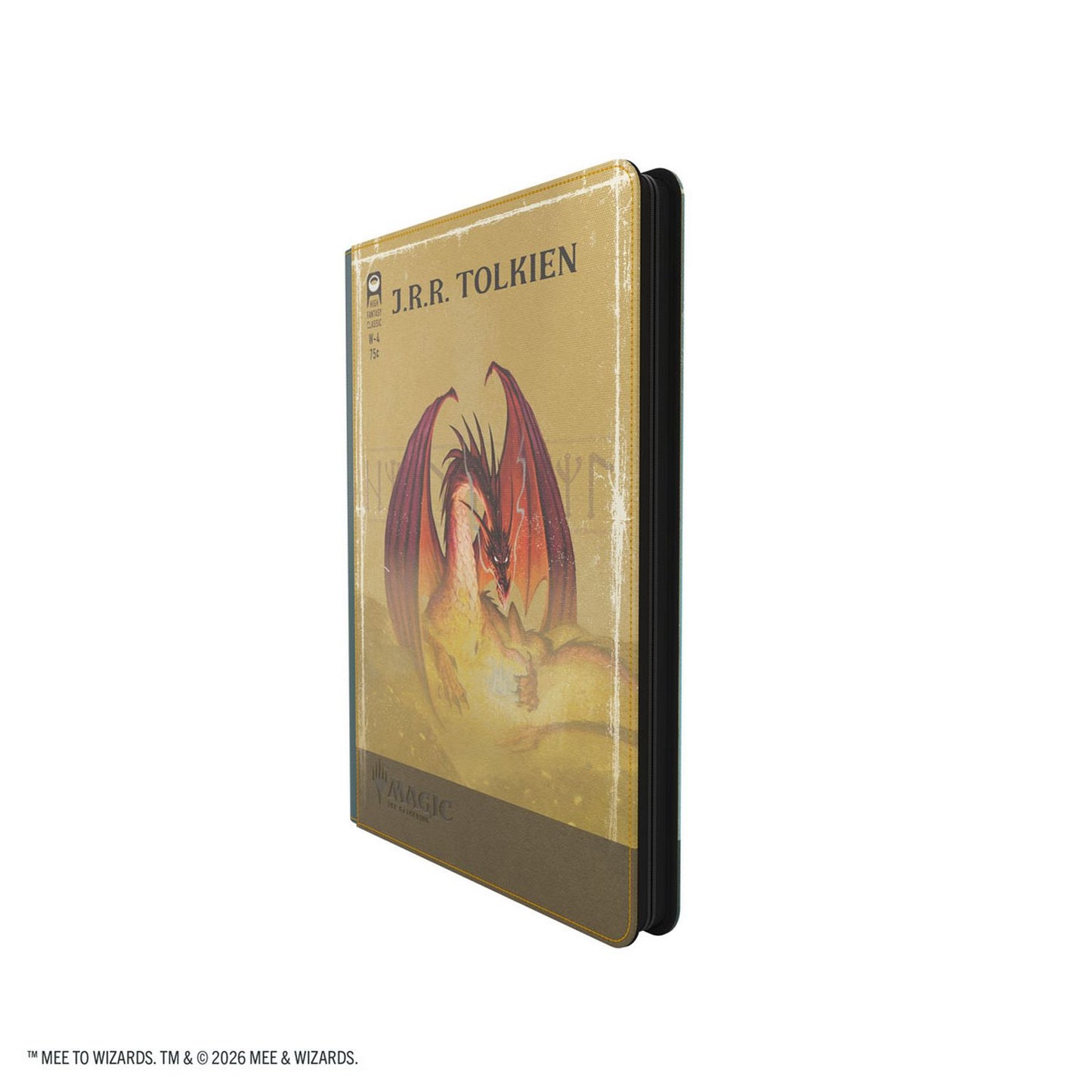 Gamegenic: Magic: The Gathering | The Hobbit Zip-Up Album 18-Pocket (Gleaming Splendor/The King of Dale) *Releases 08-14-2026*