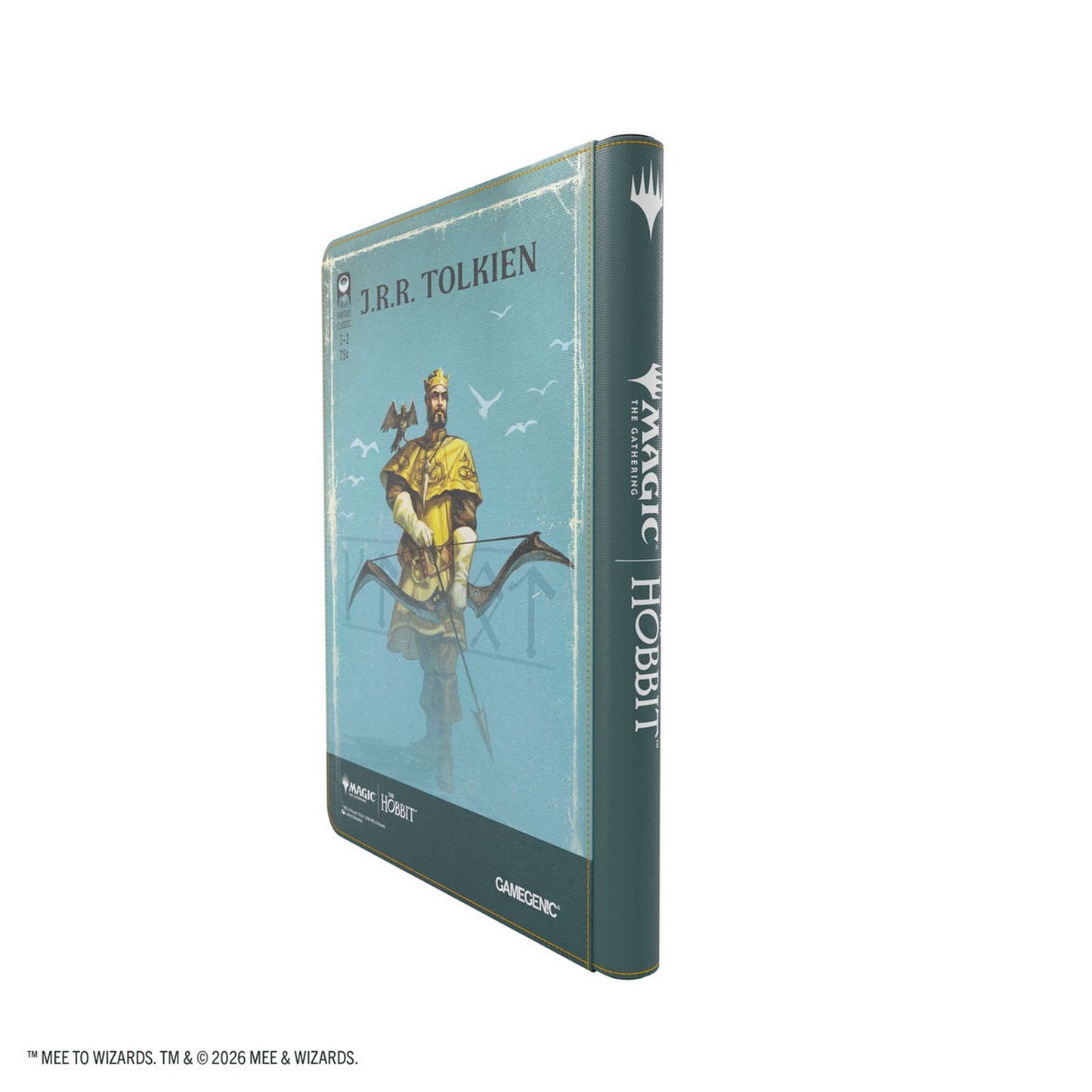 Gamegenic: Magic: The Gathering | The Hobbit Zip-Up Album 18-Pocket (Gleaming Splendor/The King of Dale) *Releases 08-14-2026*