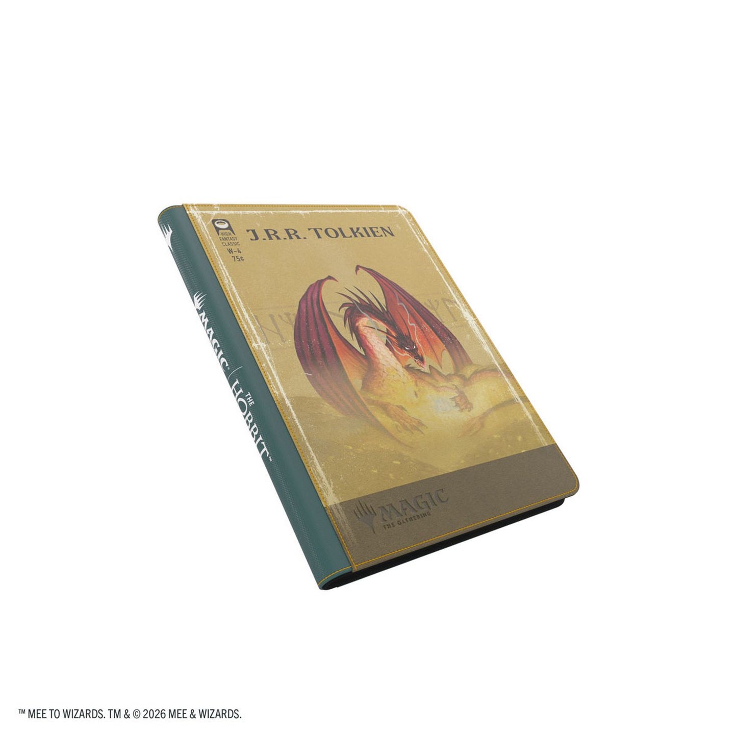 Gamegenic: Magic: The Gathering | The Hobbit Zip-Up Album 18-Pocket (Gleaming Splendor/The King of Dale) *Releases 08-14-2026*