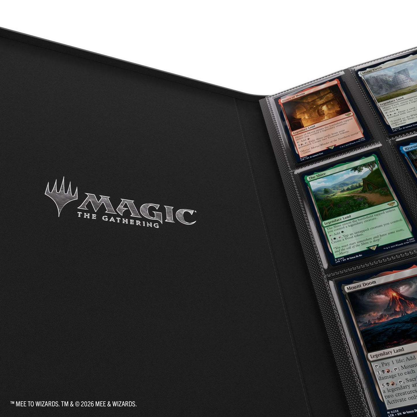 Gamegenic: Magic: The Gathering | The Hobbit Zip-Up Album 18-Pocket (Gleaming Splendor/The King of Dale) *Releases 08-14-2026*