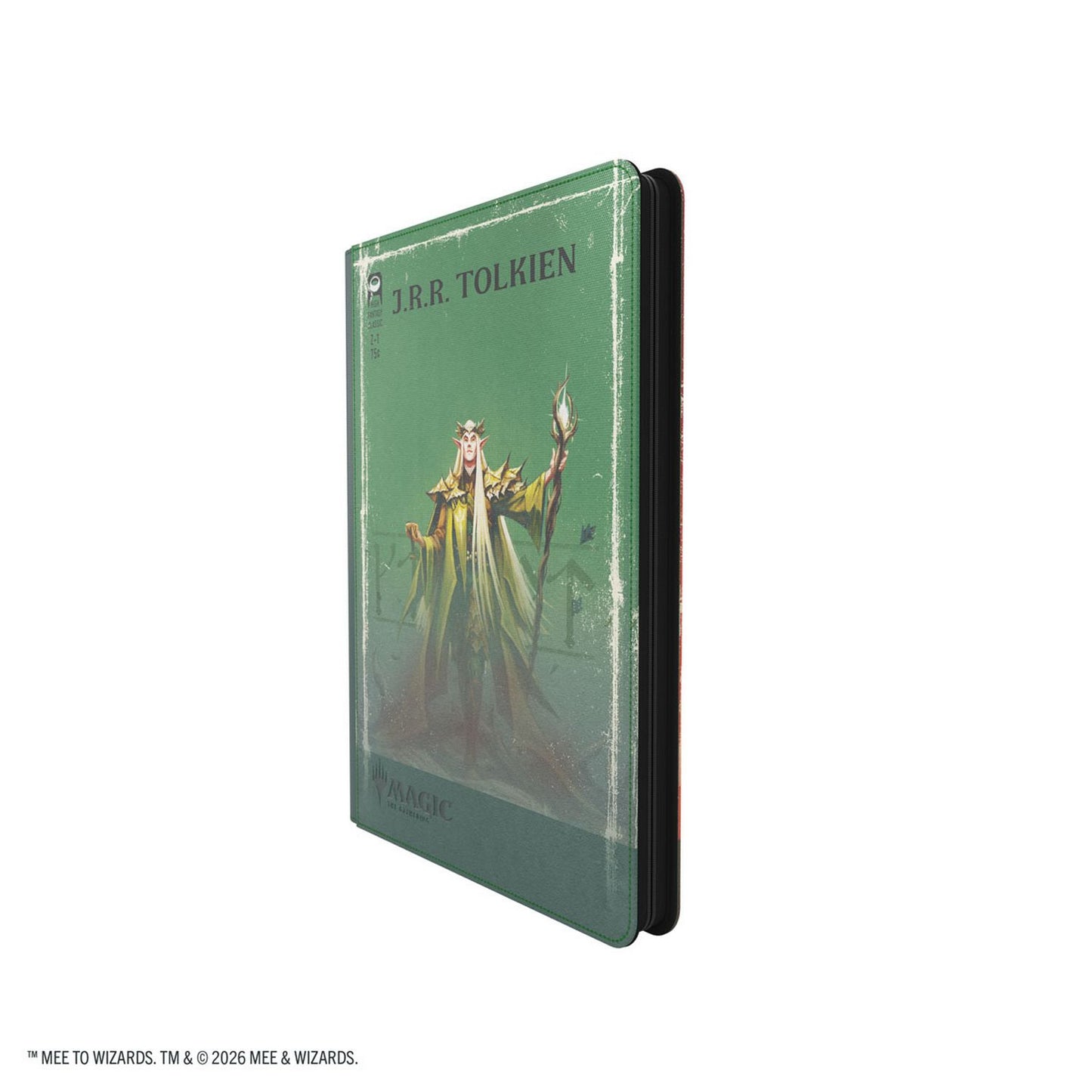Gamegenic: Magic: The Gathering | The Hobbit Zip-Up Album 18-Pocket (Thranduil, the Elvenking/The Mountain-King) *Releases 08-14-2026*