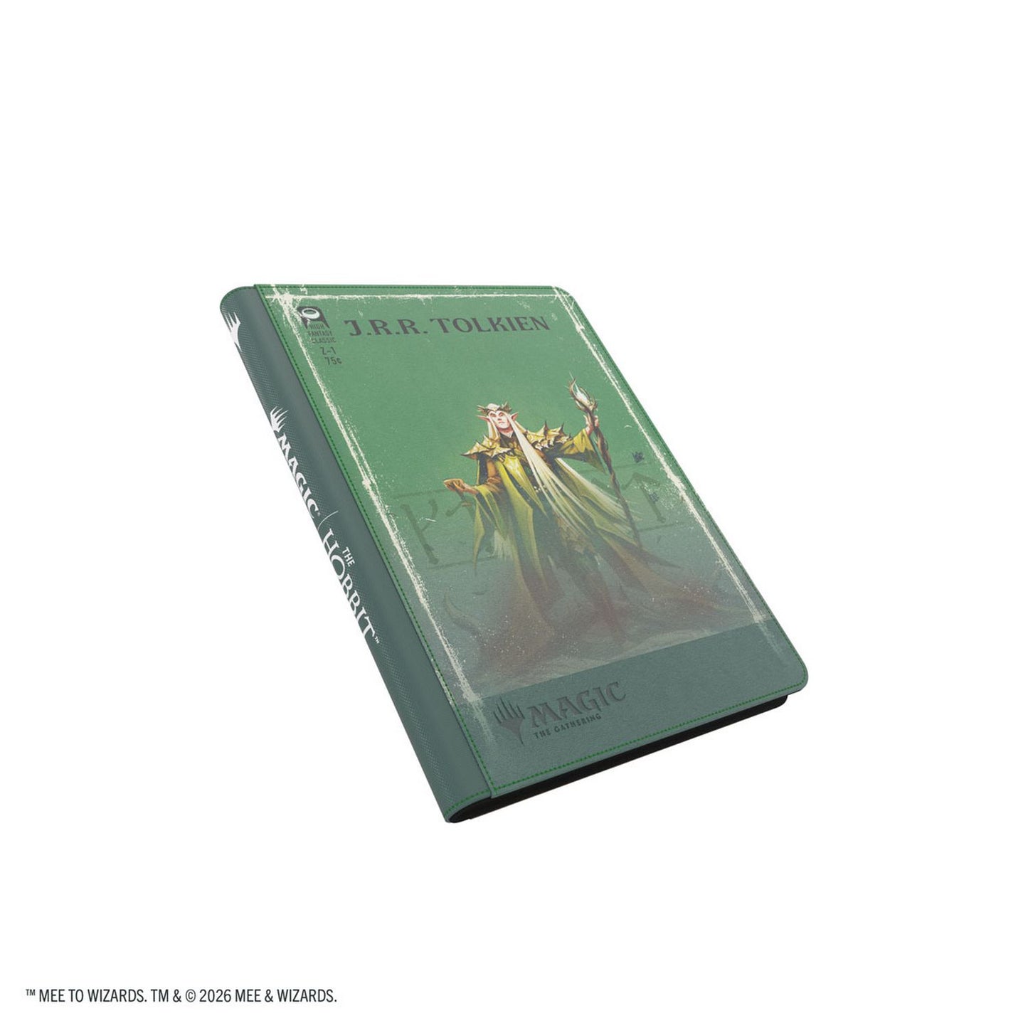 Gamegenic: Magic: The Gathering | The Hobbit Zip-Up Album 18-Pocket (Thranduil, the Elvenking/The Mountain-King) *Releases 08-14-2026*