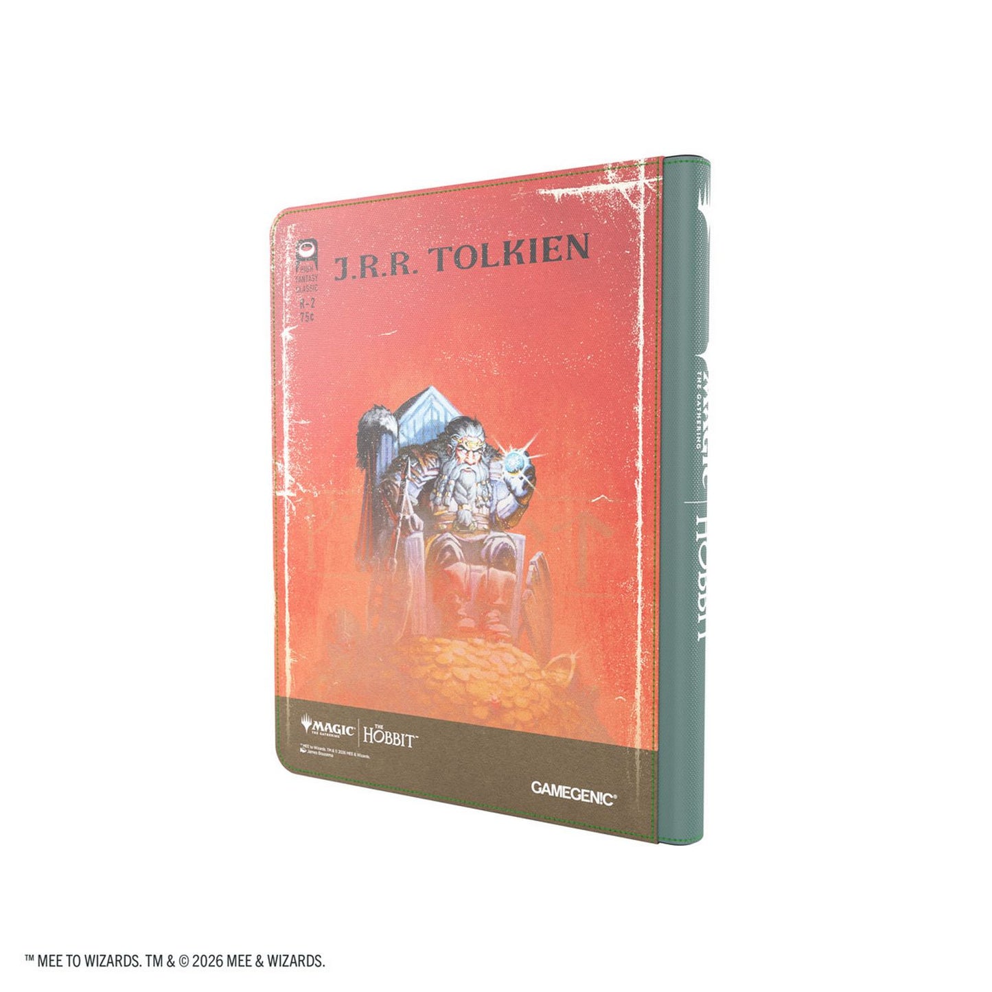 Gamegenic: Magic: The Gathering | The Hobbit Zip-Up Album 18-Pocket (Thranduil, the Elvenking/The Mountain-King) *Releases 08-14-2026*