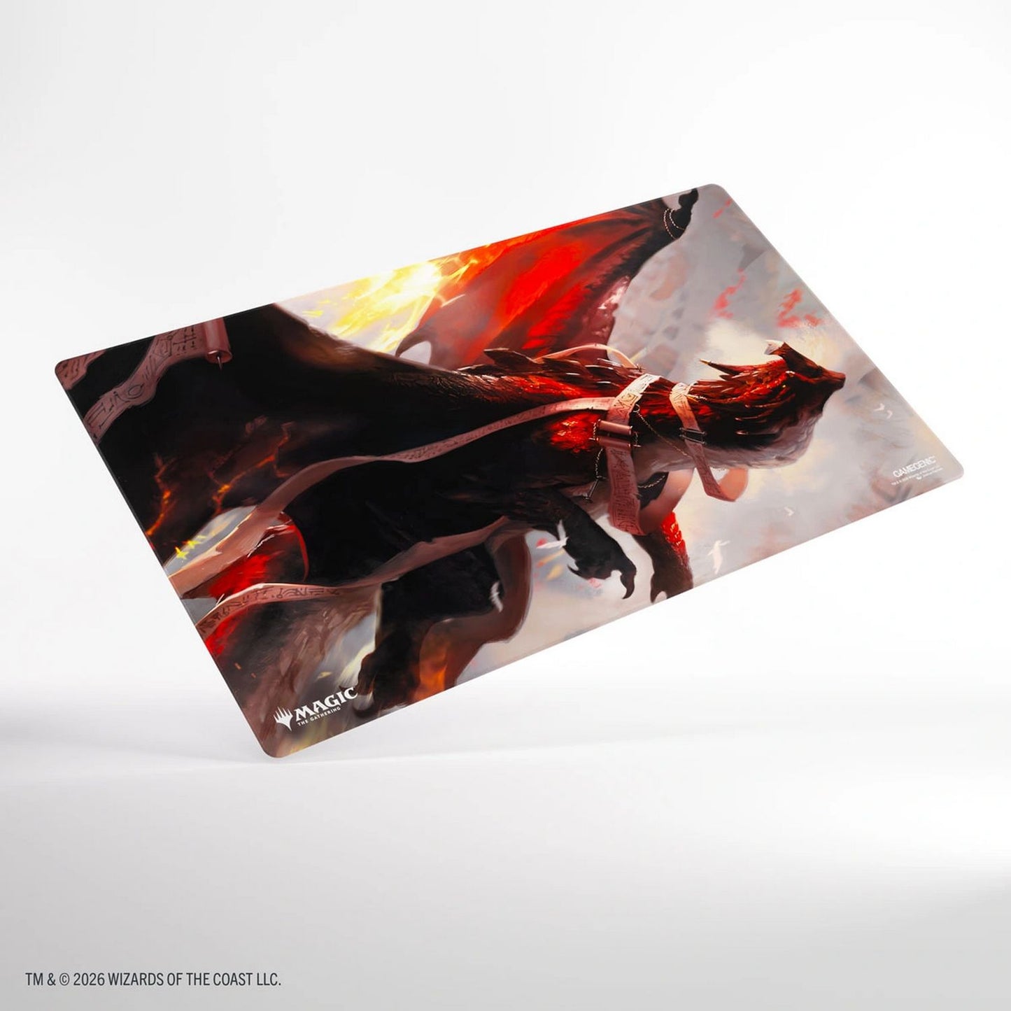 Gamegenic: Magic the Gathering Secrets of Strixhaven Shiny Playmat (Lorehold, the Historian)