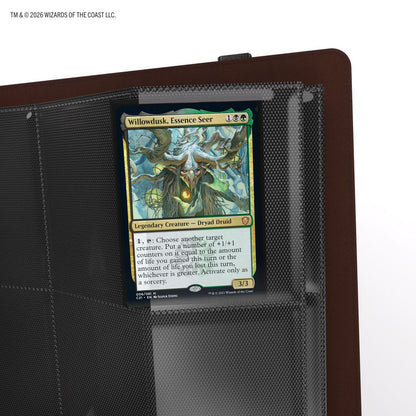 Gamegenic: Magic the Gathering Secrets of Strixhaven Cards Almanac Premium Slipcase Album 18-Pocket (Quandrix)