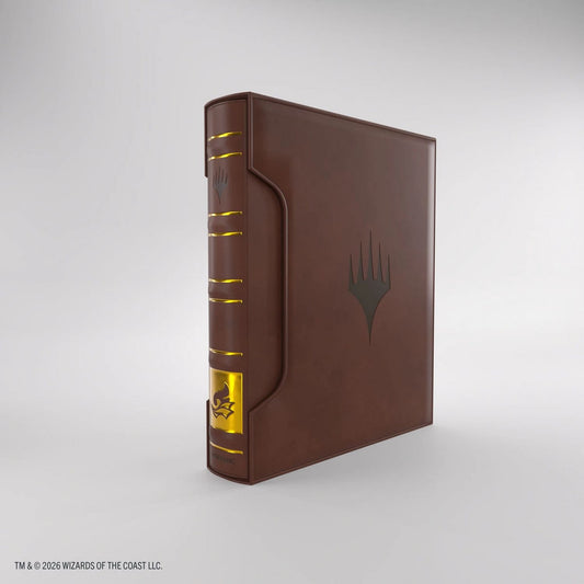 Gamegenic: Magic the Gathering Secrets of Strixhaven Cards Almanac Premium Slipcase Album 18-Pocket (Prismari)