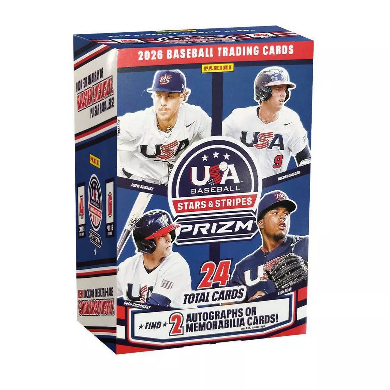 2026 Panini Stars & Stripes Prizm Baseball Blaster Box、Panini、kayou