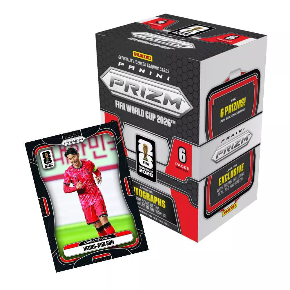 2026 Panini Prizm World Cup Blaster Box (Teal, Red, and Green Prizms)