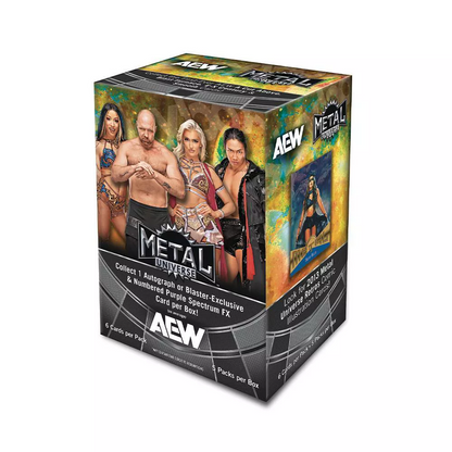 2025 Upper Deck Skybox Metal Universe AEW Wrestling Blaster Box