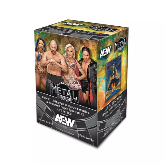 2025 Upper Deck Skybox Metal Universe AEW Wrestling Blaster Box