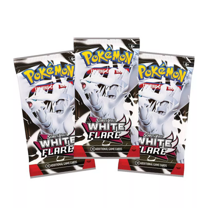 Pokemon: Scarlet & Violet White Flare Tech Sticker Collection