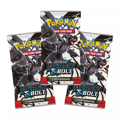 Pokemon: Scarlet & Violet Black Bolt Tech Sticker Collection