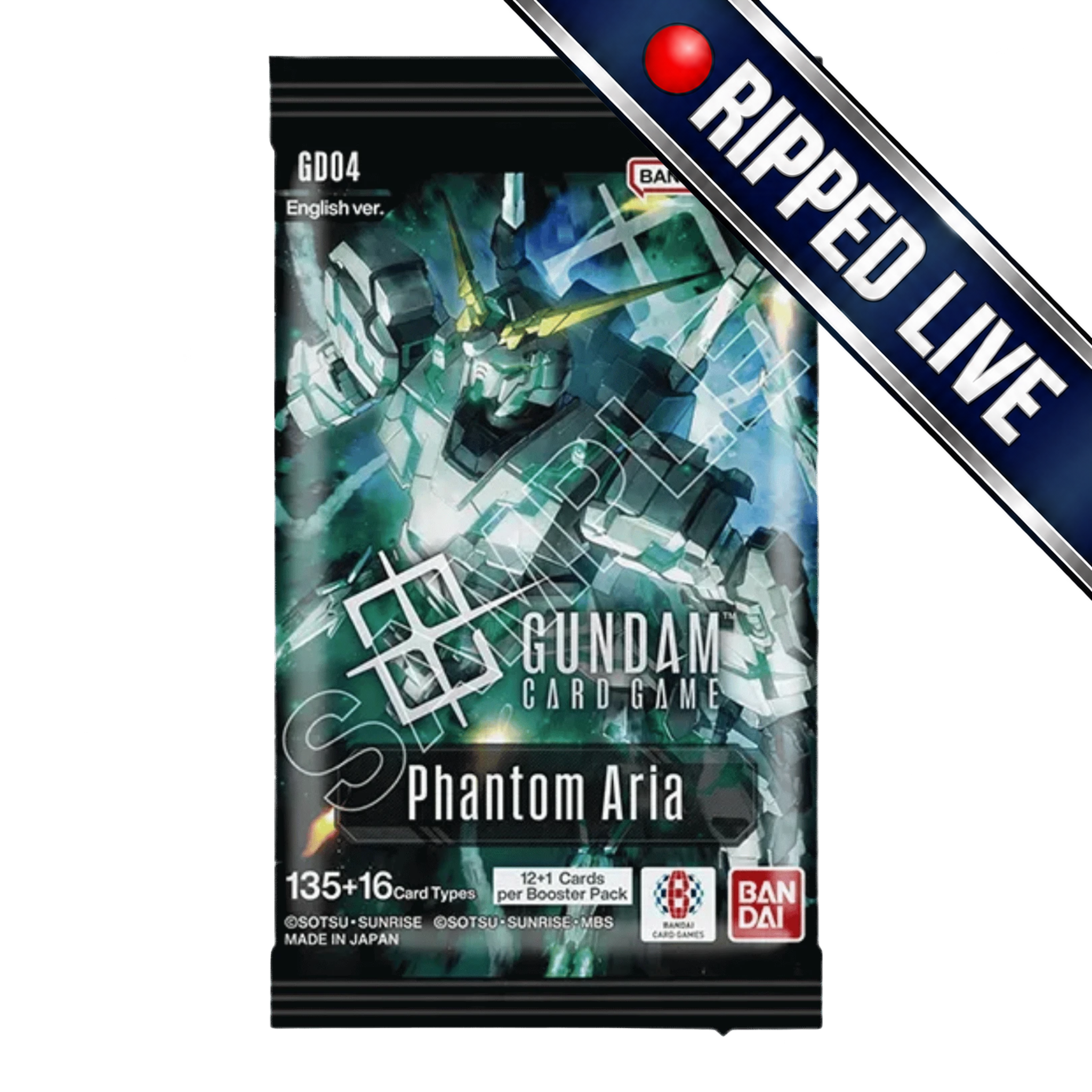 *BREAK* Gundam TCG: Phantom Aria Booster Pack GD04、Not specified、kayou